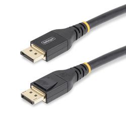 StarTech.com DisplayPort 1.4ケーブル/アクティブ/10m/8K60Hz/VESA認証/BK(DP14A-10M-DP-CABLE) 取り寄せ商品 StarTech.com DisplayPort 1.4ケーブル/アクティブ/10m/8K60Hz/VESA認証/BK(DP14A-10M-DP-CABLE) 取り寄せ商品