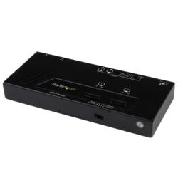 StarTech.com ビデオスイッチャー/HDMI/2入力2出力/1080p/EDID/自動優先切替(VS222HDQ) 取り寄せ商品
