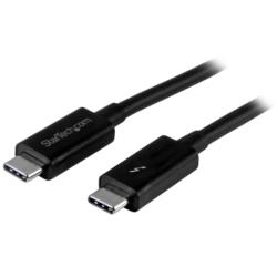 StarTech.com Thunderbolt 3 ケーブル/2m/USB-C DP互換/20Gbps/ブラック(TBLT3MM2M) 目安在庫=○の通販は
