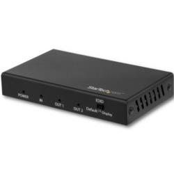 StarTech.com ビデオスプリッター/HDMI/1入力2出力/4K60Hz/EDID/HDCP 2.2(ST122HD202) 取り寄せ商品