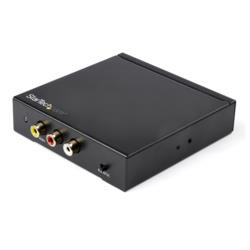 ＳｔａｒＴｅｃｈ．ｃｏｍ HDMI - RCAコンポジット変換コンバーター ステレオ音声出力対応(HD2VID2) 目安在庫=△