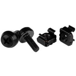 ＳｔａｒＴｅｃｈ．ｃｏｍ サーバーラック金具／ケージナット・ネジ／10-32／角穴／50セット(CABSCREW1032) 目安在庫=△の通販は 6,230円