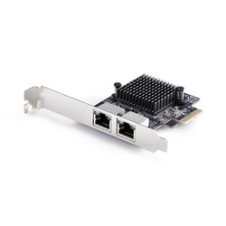 ＳｔａｒＴｅｃｈ．ｃｏｍ LANカード/PCI Express/x1/2x RJ45/5G/2.5G/1G/100M/10M(PR25GR-NETWORK-CARD) 取り寄せ商品 17,608円
