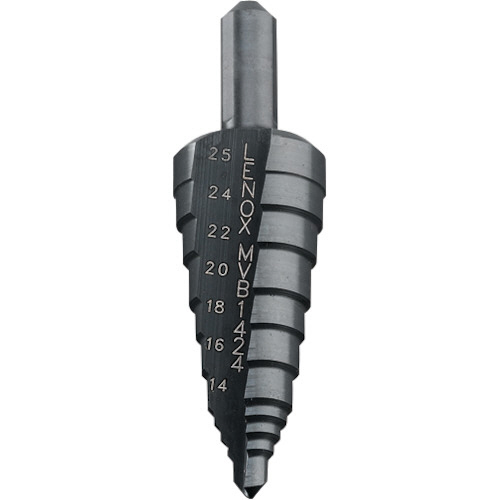 レノックス バリビット 段付きドリル 14-25mm 1本(30961MVB1424) 取り寄せ商品 8,407円