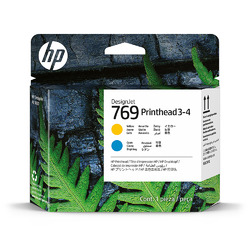 日本ＨＰ HP769プリントヘッド シアン/イエロー3-4(7K5U6A) 取り寄せ商品