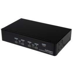 StarTech.com KVMスイッチ/4ポート/1画面/DP/2560x1600/USB 2.0ハブ/AUX(SV431DPUA) 取り寄せ商品