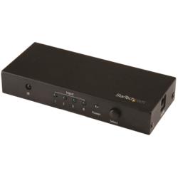 StarTech.com ビデオスイッチャー/HDMI/4入力1出力/4K60Hz/7.1chオーディオ(VS421HD20) 目安在庫=○の通販は