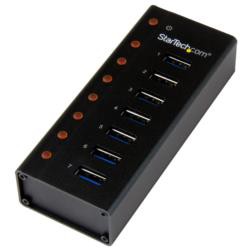 StarTech.com USBハブ/USB 3.0/USB-A - 7x USB-A/ACアダプター/壁面設置対応(ST7300U3M) 目安在庫=△の通販は 13,428円