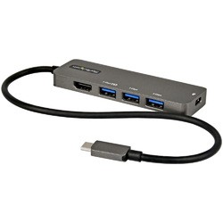 ＳｔａｒＴｅｃｈ．ｃｏｍ USBマルチハブ/USB-C/4K60Hz HDMI/100W PD/4x USB/長尺cable(DKT30CHPD3) 目安在庫=△