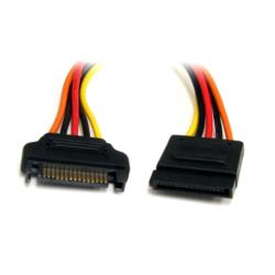 StarTech.com ドライブケーブル/SATA電源延長/30cm/15 - 15ピン/オス・オス(SATAPOWEXT12) 目安在庫=○