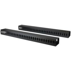 StarTech.com サーバーラック金具／ケーブルダクト／40U／1.8m／縦型／2本入り(CMVER40UF) 取り寄せ商品
