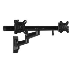 StarTech.com モニターアーム/左右2画面/最大24インチ/壁面固定/多関節2台同期(ARMDUALWALL) 目安在庫=△の通販は