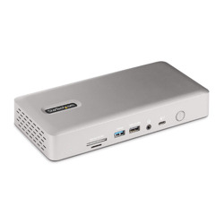 ＳｔａｒＴｅｃｈ．ｃｏｍ ドック/USB4 Thunderbolt 4/4画面/4K60Hz/98W/USBハブ/SD/LAN(132N-TB4USB4DOCK) 取り寄せ商品