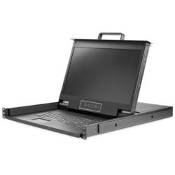 ＳｔａｒＴｅｃｈ．ｃｏｍ KVMコンソール/1ポート/1U/VGA/17インチLCD/1920x1080(RKCONS17HD) 取り寄せ商品
