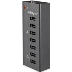 ＳｔａｒＴｅｃｈ．ｃｏｍ USB充電器/7ポート/5x 1A + 2x 2A/壁面設置用ブラケット付属(ST7C51224) 取り寄せ商品
