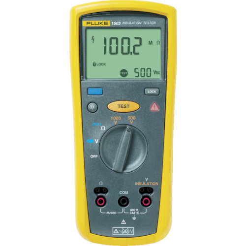 フルーク デジタル絶縁抵抗計(2レンジ) 1台(1503) 目安在庫=○