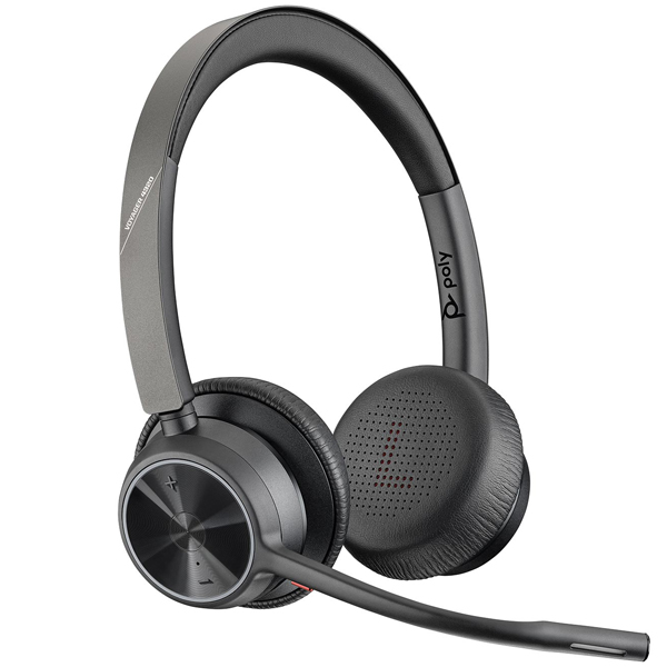 HP(Inc.) Poly Voyager 4320 USB-Aドングル付 両耳 ワイヤレスモデル ノイズキャンセ(76U49AA) 取り寄せ商品