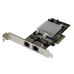 StarTech.com LANカード/PCI Express/x4/2x RJ45/10/100/1000 Mbps(ST2000SPEXI) 取り寄せ商品