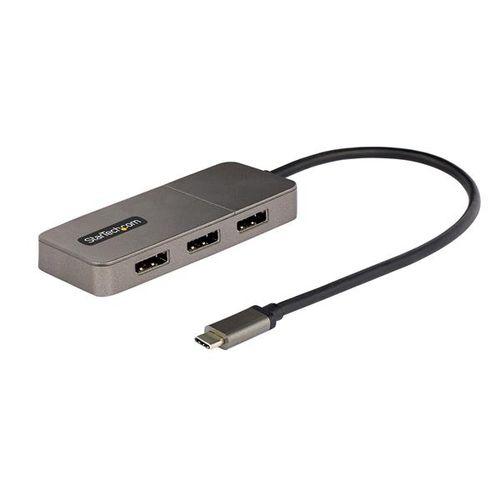 ＳｔａｒＴｅｃｈ．ｃｏｍ USB-C - DisplayPort 1.4変換アダプター/3画面/4K60Hz/Windows(MST14CD123DP) 目安在庫=△ 9,056円