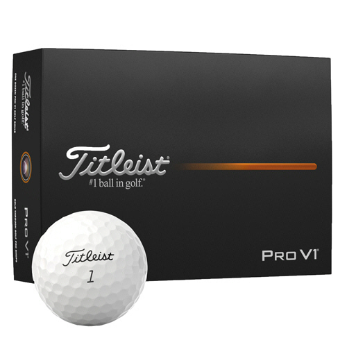 アクシネットジャパンインク タイトリスト ゴルフボール PRO V1 2025年モデル ローナンバー ホワイト 1箱(12個)(T2029S-J) 取り寄せ商品