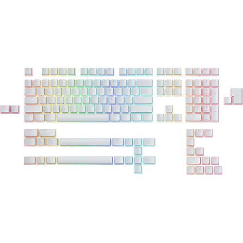 Glorious Aura Keycaps v2 - White(GLO-KC-AURA2-W) 目安在庫=△