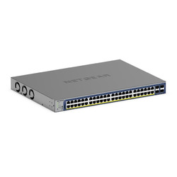 ネットギア GS752TXP ギガ48ポート SFP+x4 PoE+対応スマートクラウドスイッチ(GS752TXP-300JPS) 取り寄せ商品 92,600円