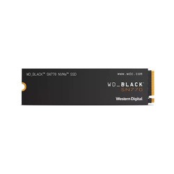 ＷＥＳＴＥＲＮ　ＤＩＧＩＴＡＬ WD BLACK SN770 SSD M.2 PCIe Gen 4 x4 with NVM Express 500GB(WDS500G3X0E) 目安在庫=△