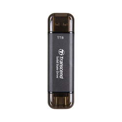 トランセンドジャパン スティック型SSD USB 10Gbps 1TB ブラック(TS1TESD310C) 取り寄せ商品