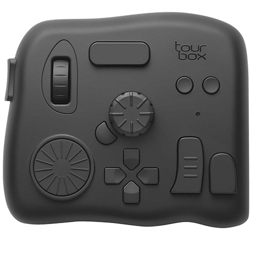 周遊旅行ボックス席 Bluetooth相応う 押し手デバイス TourBox Elite 古典派音楽黒いこと 1台(TBECA-CB) 取り寄せ商いもの