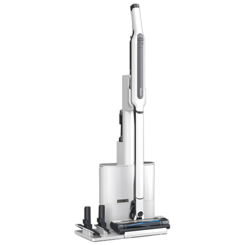 シャーク EVOPOWER SYSTEM STD+ サイクロン式 自動ゴミ収集ドック付 ホワイト 1台(CS150JAE) 目安在庫=○