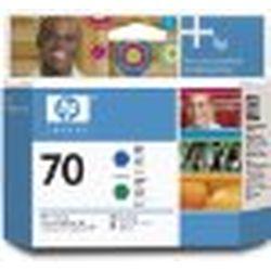 日本ＨＰ HP70 プリントヘッド ブルー/グリーン(C9408A) 取り寄せ商品