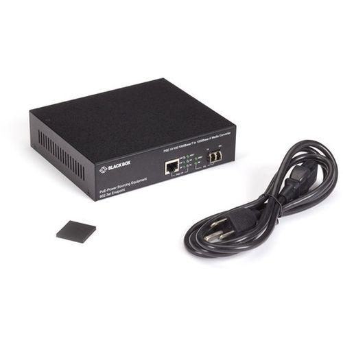 Black Box PoEメディアコンバータ RJ45-LC MMF(LPS500A-MM-LC-R3) 取り寄せ商品 59,289円