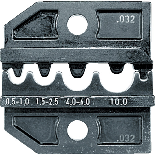レンシュタイグ 圧着ダイス 624-032 裸端子0.5-10 1組(2個)(624-032-3-0) 取り寄せ商品