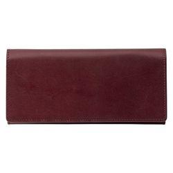 ノーブランド 栃木レザー長財布 ワイン(K51009120) 取り寄せ商品