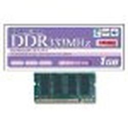 グリーンハウス GH-DNW333-1GBZ　1GB PC2700 200pin DDR SDRAM SODIMM 5年保証 メーカー在庫品