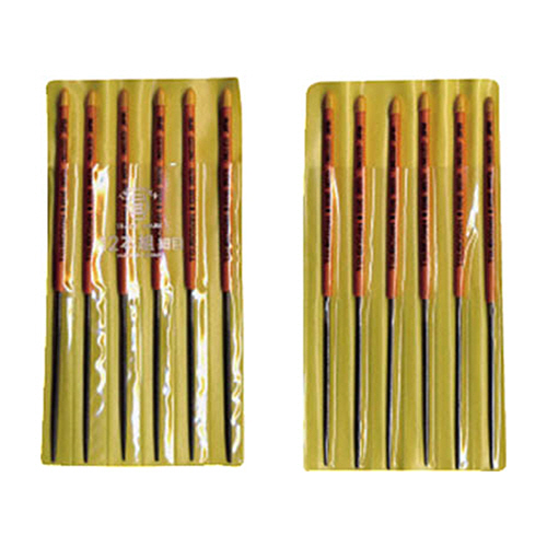 ツボサン 組ヤスリ 12本組(170mm) 丸 細目 1パック(12本)(MA01203) 取り寄せ商品