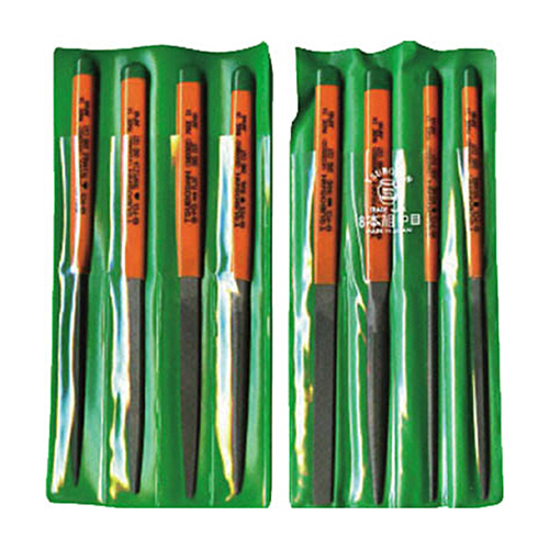 ツボサン 組ヤスリセット 8本組(200mm) 中目 1パック(8本)(ST00802) 目安在庫=○