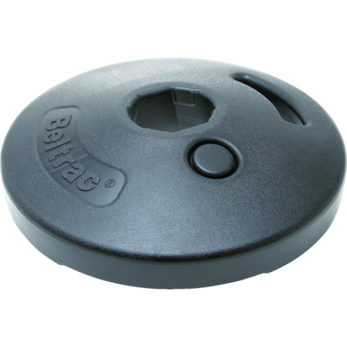 スガツネ工業 290-035-911 ベルトパーテーション ベース 注水 1個(80-0684-BK) 取り寄せ商品