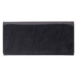 ノーブランド 栃木レザー長財布 ブラック(K51009139) 取り寄せ商品