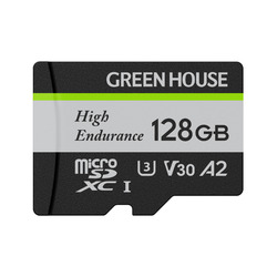 グリーンハウス microSDHC/microSDXCカード「GH-SDM-WAシリーズ」128GB(GH-SDM-WA128G) 取り寄せ商品