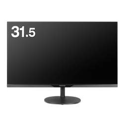 グリーンハウス GH-LCW32C-BK 31.5型ワイド液晶ディスプレイ VA ブラック 取り寄せ商品