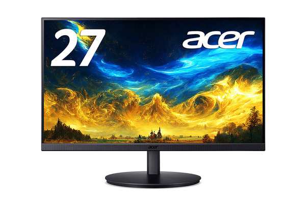 Acer OmegaLine 4K液晶ディスプレイ(27型/3840×2160/HDMI、DisplayPort、USB/ブ(CB272Kbmiprux) 目安在庫=○