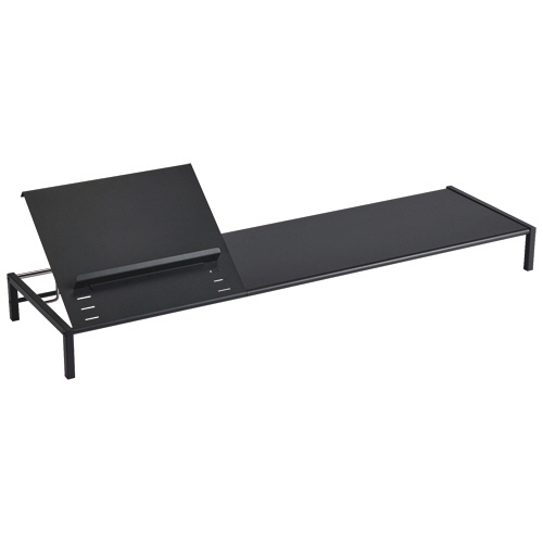 トヨダプロダクツ モニター台(スタンド機能天板付き) ブラック 1台(TUMS-1SK) 目安在庫=○