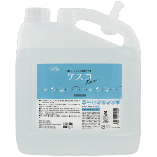 丹羽久 ケスコ スプレータイプ 無香 つめかえ用 4L 1本(350305) 取り寄せ商品