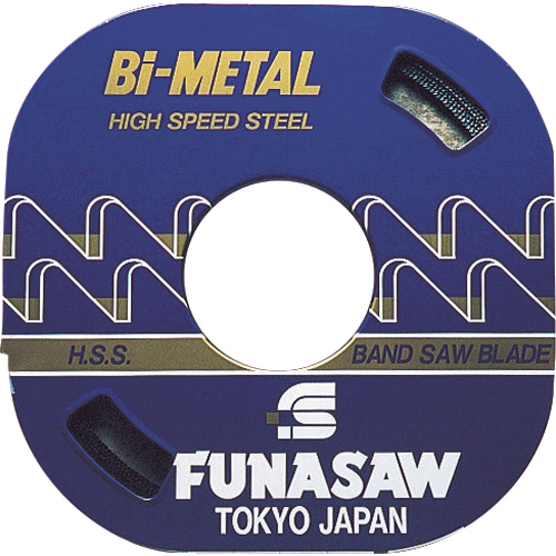 フナソー バイメタル コンターマシン用ブレード難削材･重切削用 厚み0.900×30m幅6mm山数10 1本(BIM6CL 10) 目安在庫=○