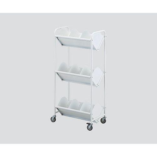 ファイルワゴン 普及型 3段 603×352×1279mm (1台)(BR-3L) 取り寄せ商品
