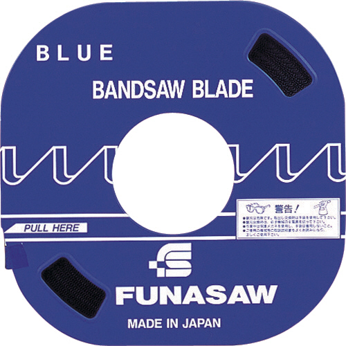 フナソー コンターマシン用ブレード 汎用タイプ ブルー 幅10mm 山数12 1本(B10 12) 目安在庫=○