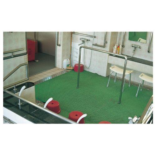 ウィズ スーパーバイオマット（衝撃吸収タイプ） ライトグリーン (1枚)(8-6625-02) 目安在庫=△