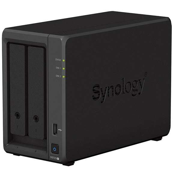 Synology DiskStation DS723+ AMD RYZEN R1600 CPU搭載多機能2ベイNASサーバー 目安在庫=△