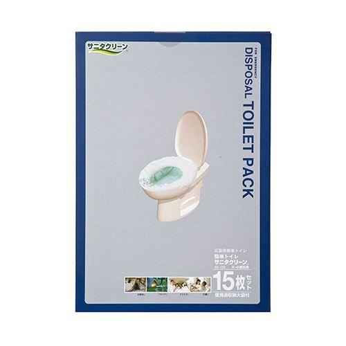 総合サービス 災害用簡単トイレ 12人×3日分セット 1ケース（12セット入） BS-228(4537816321280) 取り寄せ商品